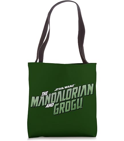 Amazon.com: The Mandalorian Mando and Grogu Bantha Ride Tote Bag