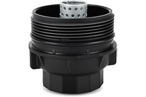 TRY-H 15620-36010 Oil Filter Housing Cap Compatible with Toyota Avalon Camry Highlander RAV4 Sienna Tacoma Venza Lexus ES300h ES350 GS Turbo Scion tC Replace# 15620-36010 15620-36020 15643-31050