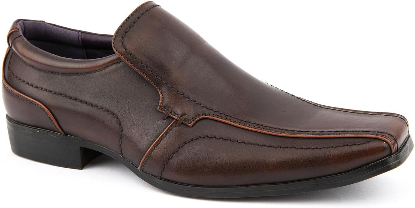 Emilio Luca X Mens Allie 2 Brown Slip on Shoes Size 12