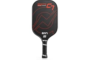 A11N Zenith Pickleball Paddle 16mm | T-700 Carbon Fiber with Foam Injected Walls | Enlarged Sweet Spot | Elongated or Wide Bo