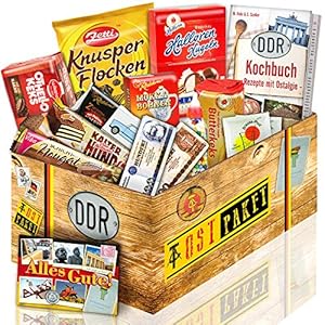 DDR Paket mit Ost Süssigkeiten – Geburtstags Geschenke für Männer