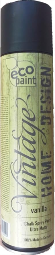 Vintage Kreide Spray vanilla 400ml Kreidefarbe vanille Chalk Paint Shabby Chic Landhaus Stil Vintage Look