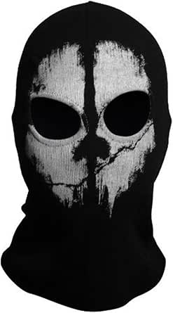 Cagoule Squelette Call Of Duty Ghosts - Style Gaming - Noir - Pour Cyclisme, Sport Et Cosplay