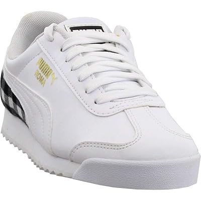 puma roma leather flannel