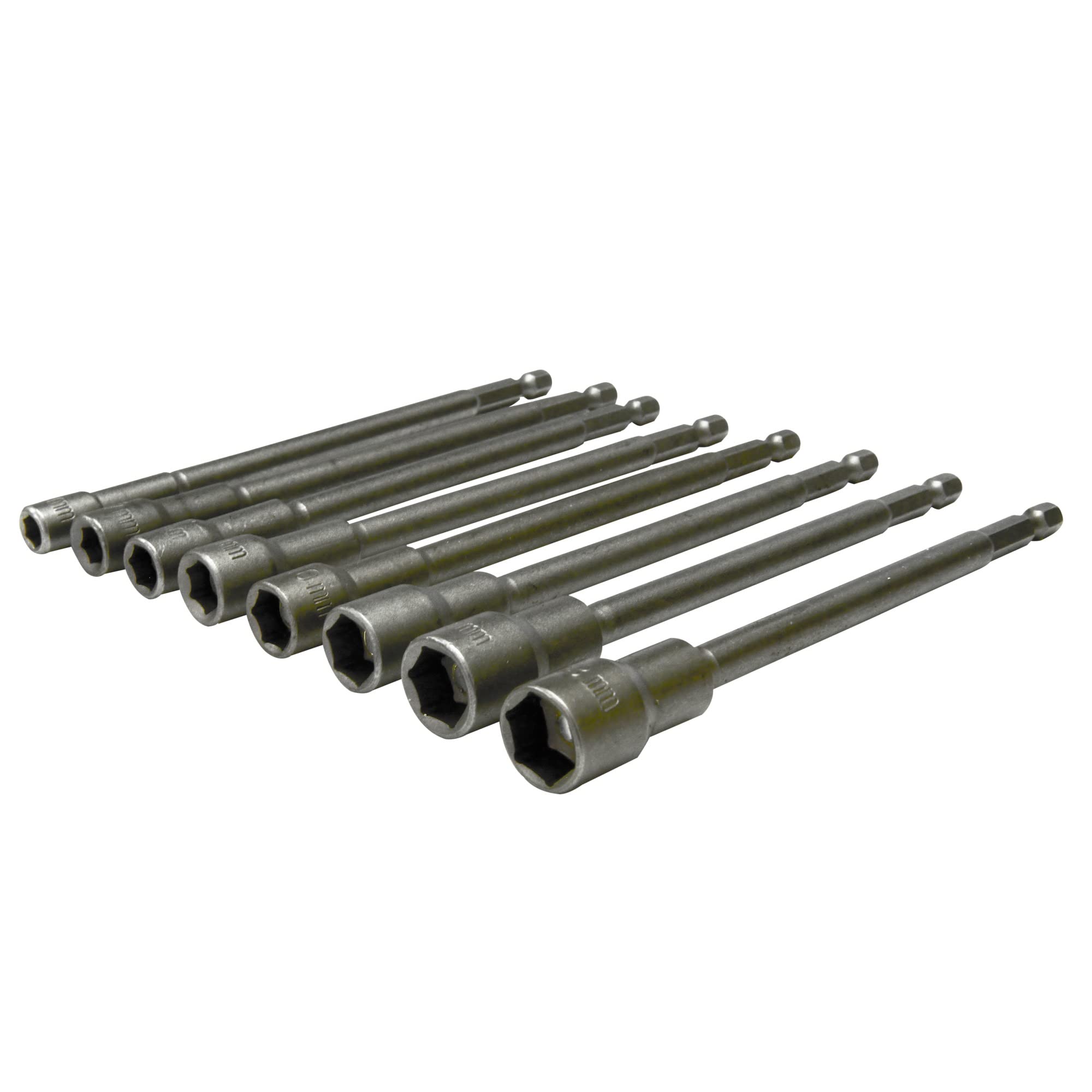 Rolson 30413 8 pc Long Magnetic Nut Driver Set