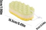 Fulenyi Shower Sponge Soft Scrubber Bath Towel Wave Texture Gentle Exfoliating view 5