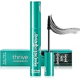 Thrive Mascar a Liquid Lash Extensions, Mascara Liquid for Lash Extensions Mascara-Brynn Thick and slender (Rich Black 10.7g 0.38 OZ）