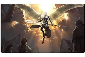 SUFEIYANG New Playmat Avacyn Angel of HopeTCG CCG OCG Trading Card Game Mat Mouse Pad & One Bag (MAT009)