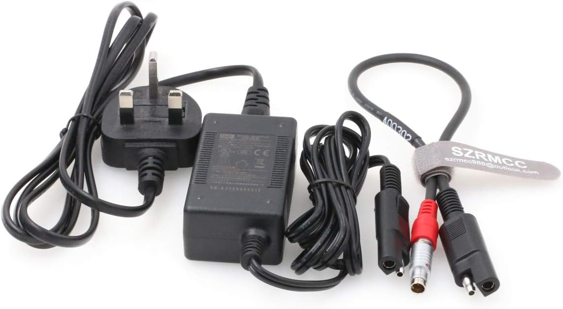 SZRMCC EDC117 AC-DC 12V SAE Adapter with A00302 Power Cable for GPS Hiper Series Legacy Series GA GB Plus GR-3 GR-5 - Image 4