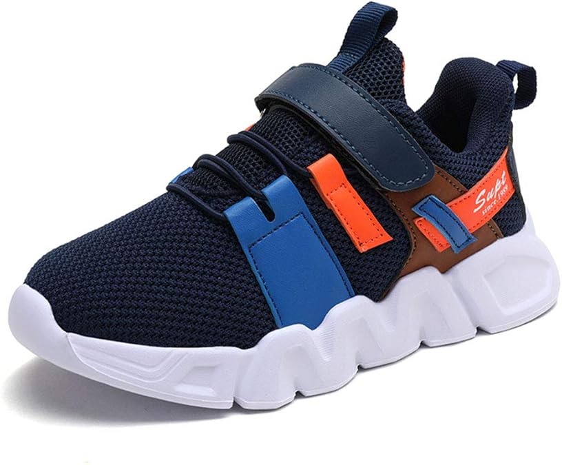 Kinder Turnschuhe Jungen Mädchen - Leichte Sportschuhe Mit Klettverschluss Für Schule & Sport