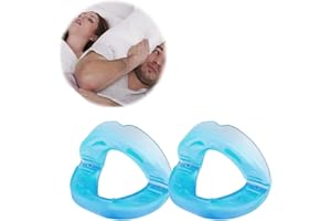 Suweiyuanshiyi 2Pcs anti snore mouthpiece, Stop Snoring Aids for Men Women, Effective Anti Snore Mouth Guard for Prevent Brux