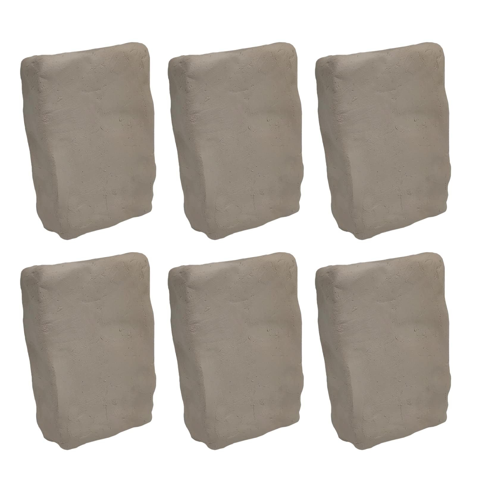 Photo 1 of Hamiledyi 6.6 LB Natural Air Dry Self Hardening Clay for Pottery, Oven Bake, Sculpting, Ceramic DIY Art Class - All Purpose Modeling for 15+ Years Old (Light Gray)