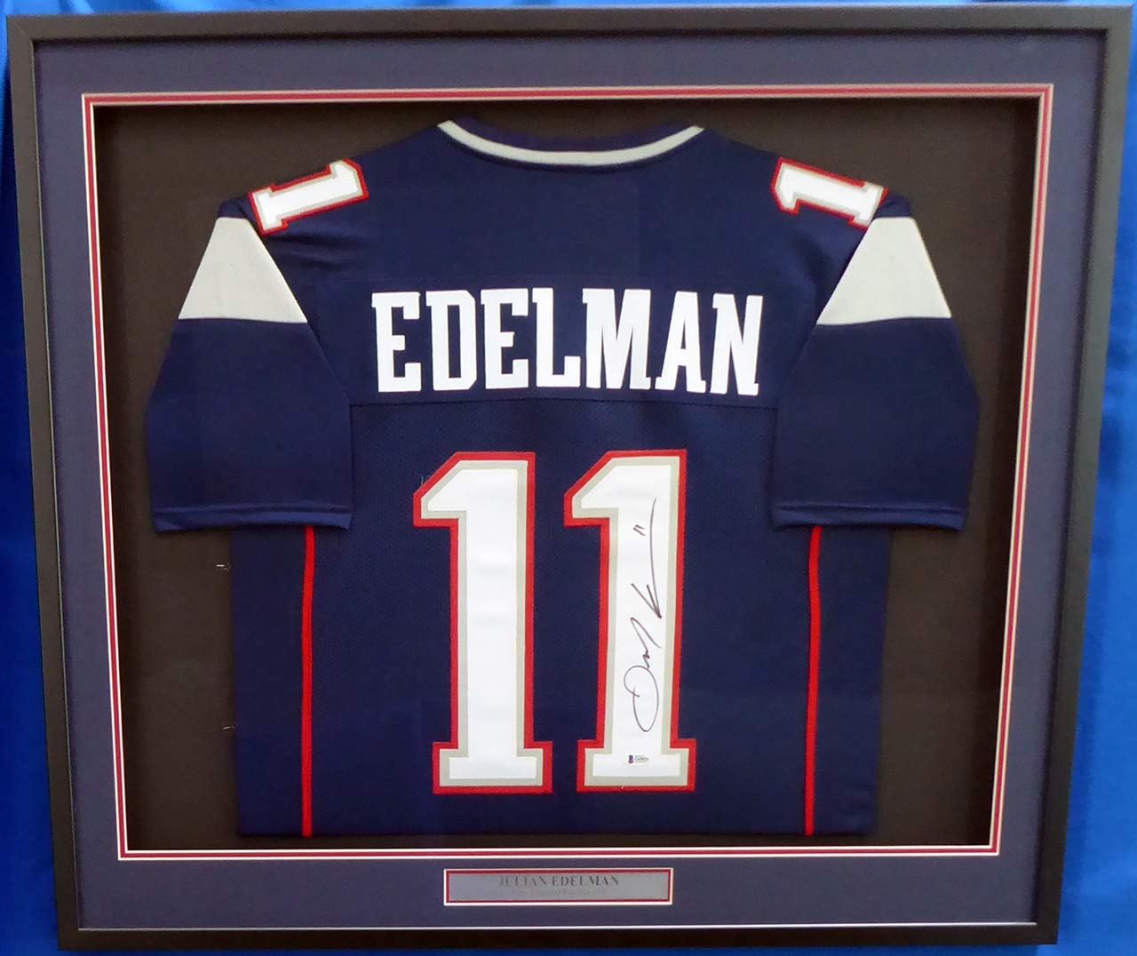 edelman signed jersey