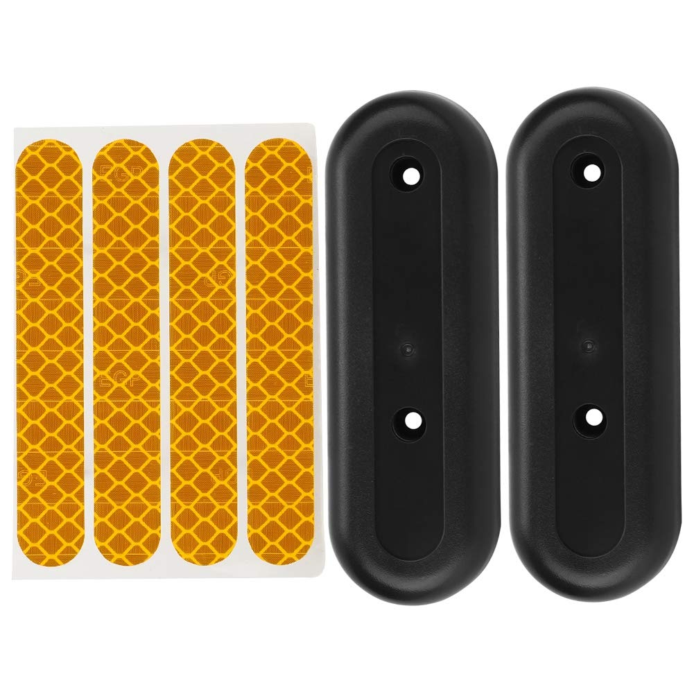 SUNGOOYUE Wheel Hub Cover Protective Shell and Reflective Stickers, E-Scooter Protective Shell With Reflective Sticker for MAX G30