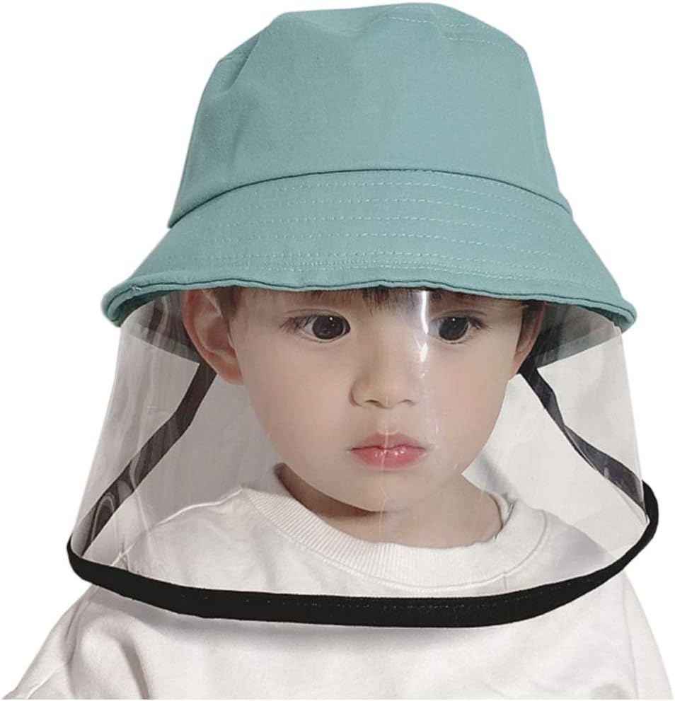 Toddler Kids Bucket Hat Cotton Packable Summer Fisherman Cap Play Hat Sun Hats Dust Proof