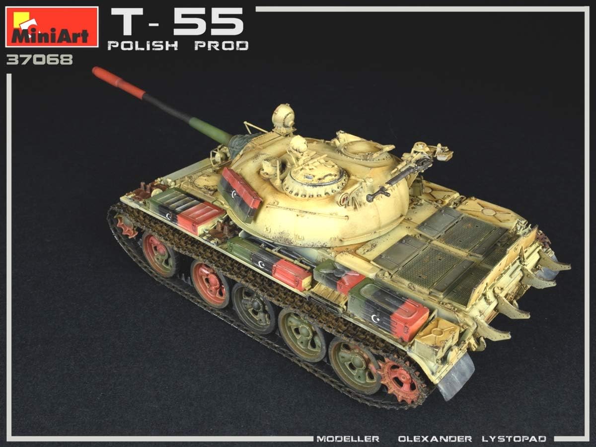 Miniart 1:35 - T-55 PolishProd, White - Image 4