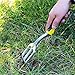 SONGMICS Garden Tool Set 3-Piece Garden Kit Includes Trowel Transplanter and Cultivator with Heavy Duty Cast-aluminum Heads Ergonomic Handles UGGT003