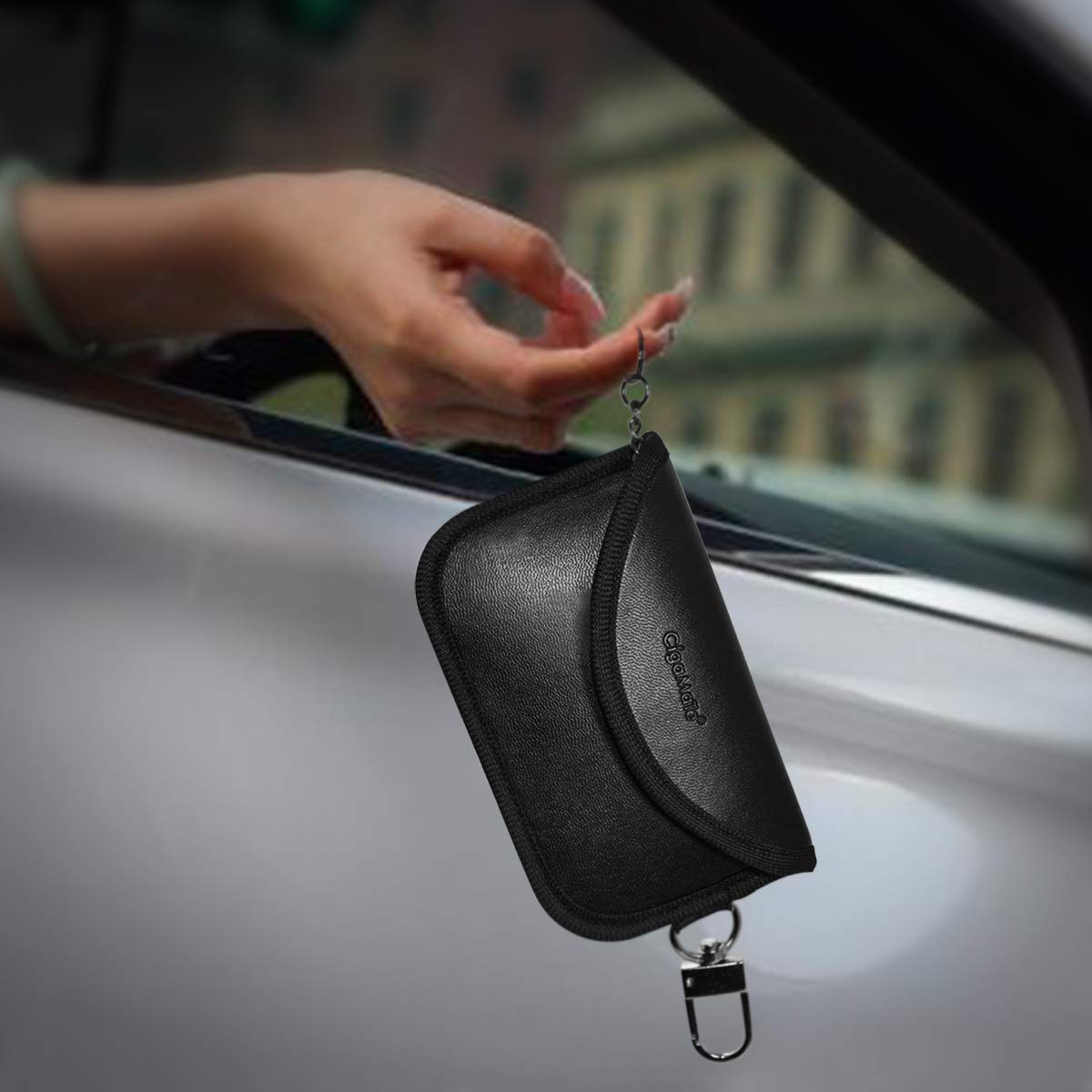 Faraday Bag for Key Fob Signal Blocking Bag for Keyless Fobs 2 Pack