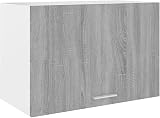 vidaXL Grey Sonoma Hanging Cabinet Engineered Wood 60x31x40 cm