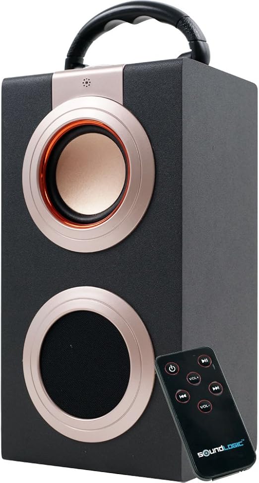 Sound Logic Rechargeable Portable Media Speaker with USB (724796