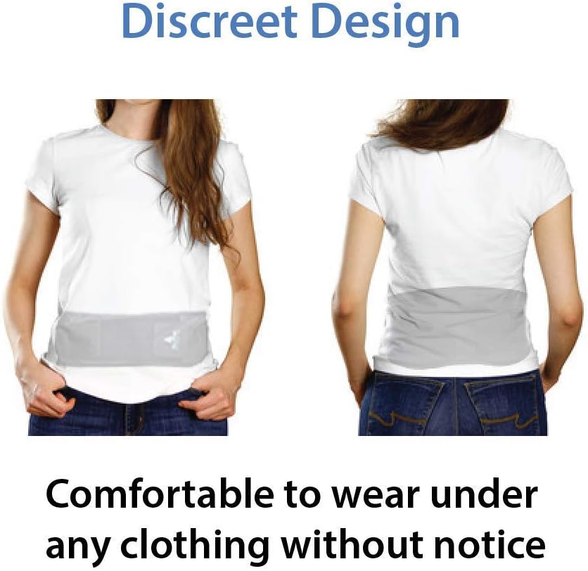 Lightweight Back Brace Under Clothes Breathable Honeycomb Mesh & Dual Lumbar Pads for Lower Back Pain Relief, Adjustable Straps for Optimal Lower Back Support - XL/XXL: Health & Personal Care