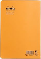 Rhodi a Rhodia 119188C Orange Piqué A5 Lined Notebook 96 pages view 3