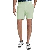 M MAELREG Mens Golf Shorts 7"/9" Lightweight Quick Dry Water-Resistant Stretch Waistband Flat Front Casual Mens Dress Shorts