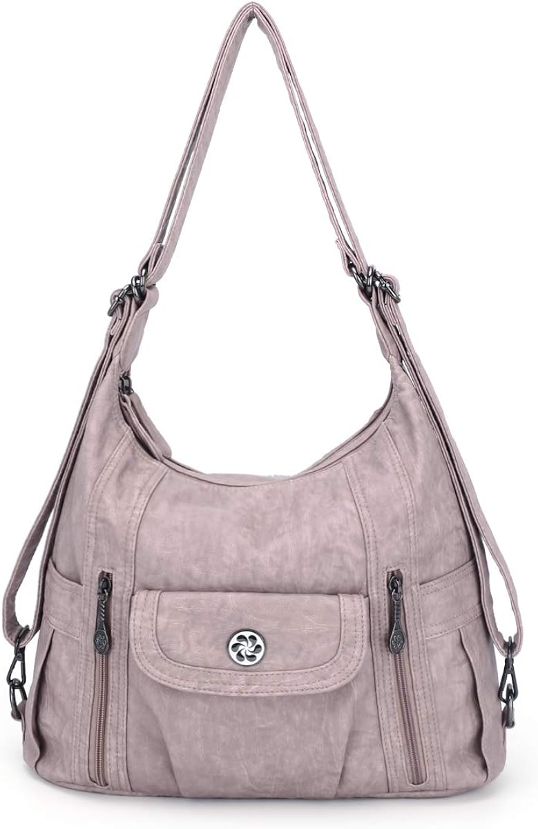 angel kiss Satchel Handbag for Women, Ultra Soft Washed