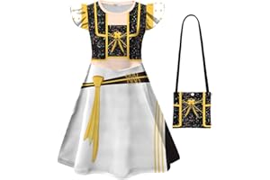 Girls Demon Stage Cosplay Costume,Kids Halloween Hunters Star Dress Up Dress