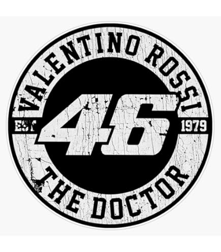 Adesivi Suzuki Gsr 600 Adesivi Vinilici Valentino Rossi VR46 Fluorescenti - Per Moto, Caschi, Auto, 2 Pezzi, Colore Giallo Fluo Moto Valentino Rossi Deagostini - Foto 5