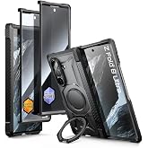 SUPCASE for Galaxy Z Fold 8 Ultra Case, Glass &amp; Privacy Screen Protectors | Compatible with MagSafe, Built-in Magnetic Stand, Hinge Coverage, Anti-Slip Grip, Military-Grade Protection, UB Grip, Black