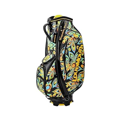 Buy Loudmouth Shagadelic Black 9 Inch Staff Golf Bag Online In Greece B07mc51wg1