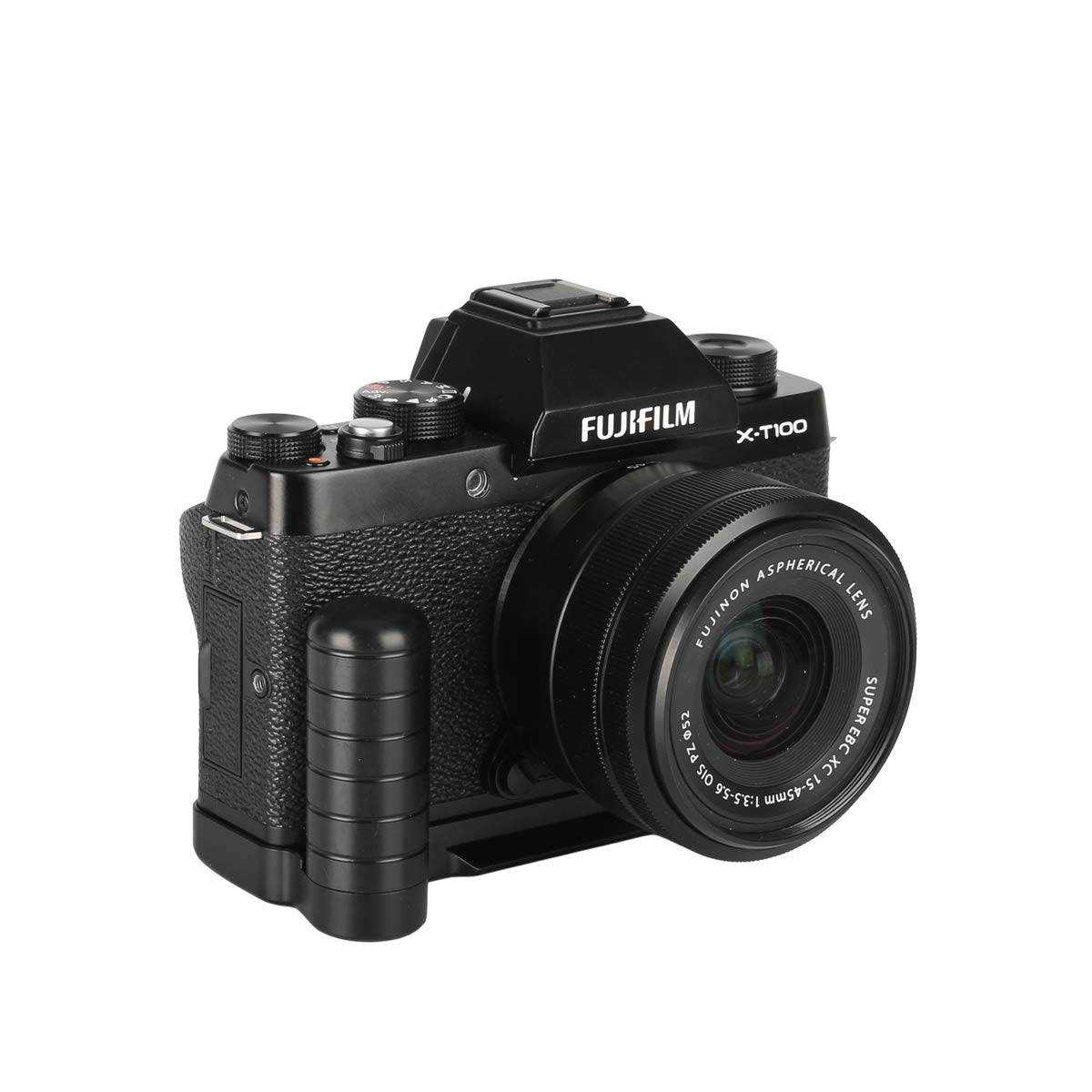 WEPOTO GP-XT100 Tripod Quick Release L Plate Metal Bracket Camera Hand Grip For Fuji X-T100