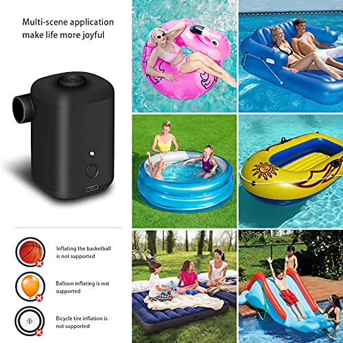 FreeLionVon Electric Air Pump Inflatable Portable 4000mAh Rechargeable