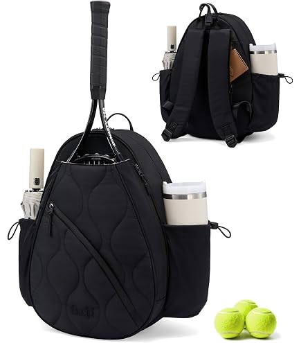 Amazon.com : Ame & Lulu Pickleball Tote (Quilted Black 