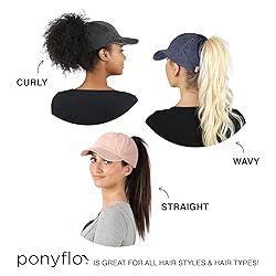 Ponyflo Womens Ponytail Baseball Cap - Ponytail