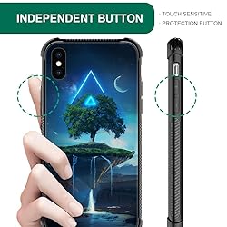 CARLOCA Compatible with iPhone Xs MAX Case,Floating