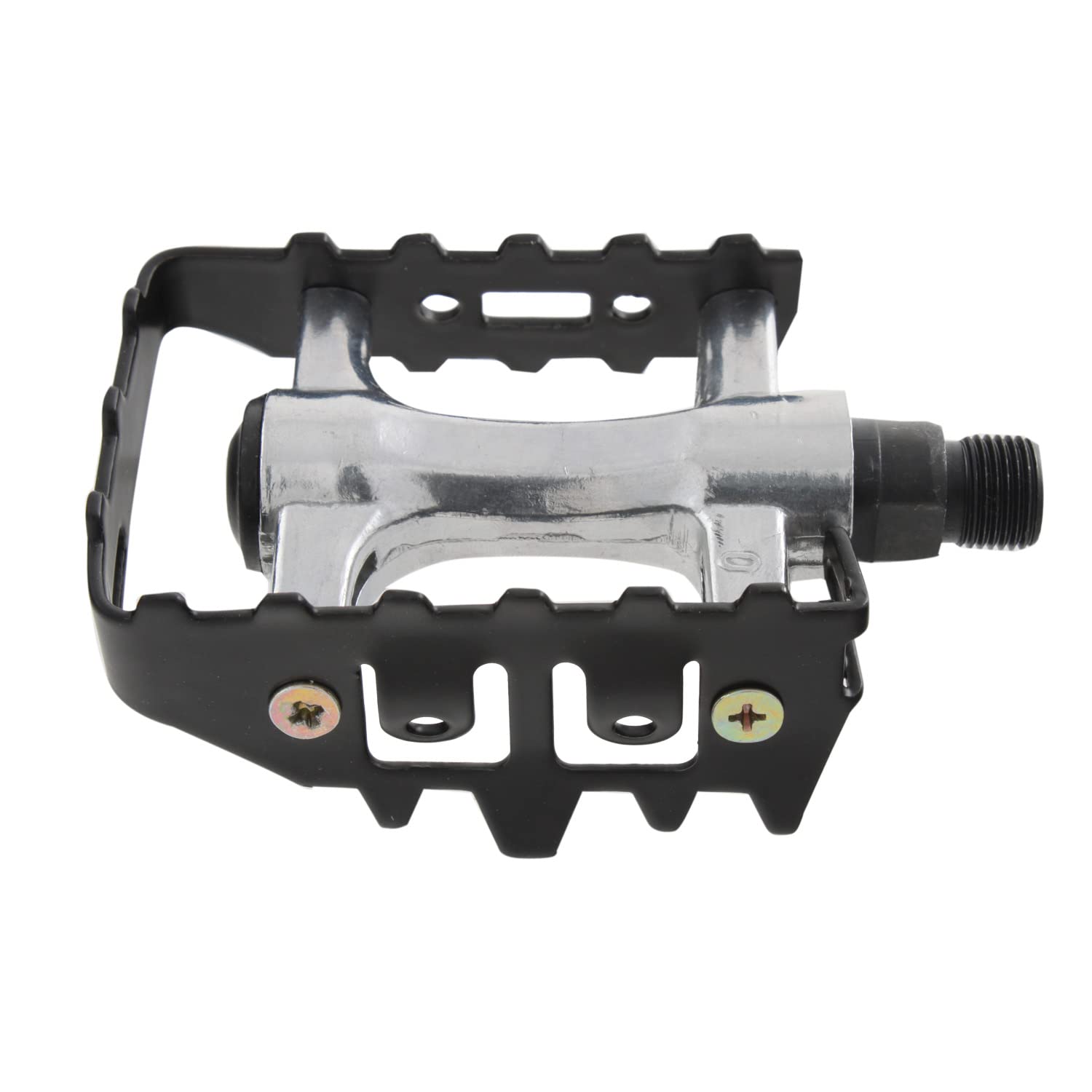 M-Wave Unisex Adult Steady A5 MTB Pedal, Black/Silver, 70 x 94 mm