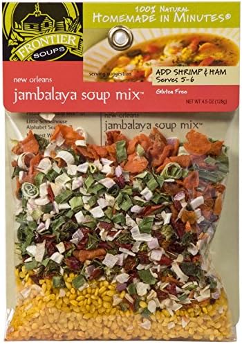 Frontier Soups Homemade In Minutes Soup Mix, New Orleans Jambalaya, 4.5 Ounce