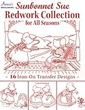Sunbonnet Sue Redwork Collection: For All Seasons by 