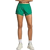 MCEDAR Women's Athletic Shorts for Gym Workout Shorts 2.5" Quick-Dry Lightweight Running Short with High Waisted Zip Pockets