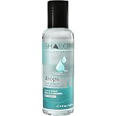 SHALOM Drops Hair Serum with Vitamin E, Smoothes and Shines Hair, Silk &amp; Shine, 4 fl oz