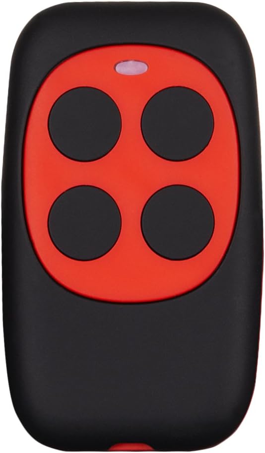 XIHADA Universal Garage Door Remote Universal Garage Door Opener Remote Universal Gate Remote Control Homelink Remote Multi Frequency 280MHZ-868MHZ … (1, Red3)