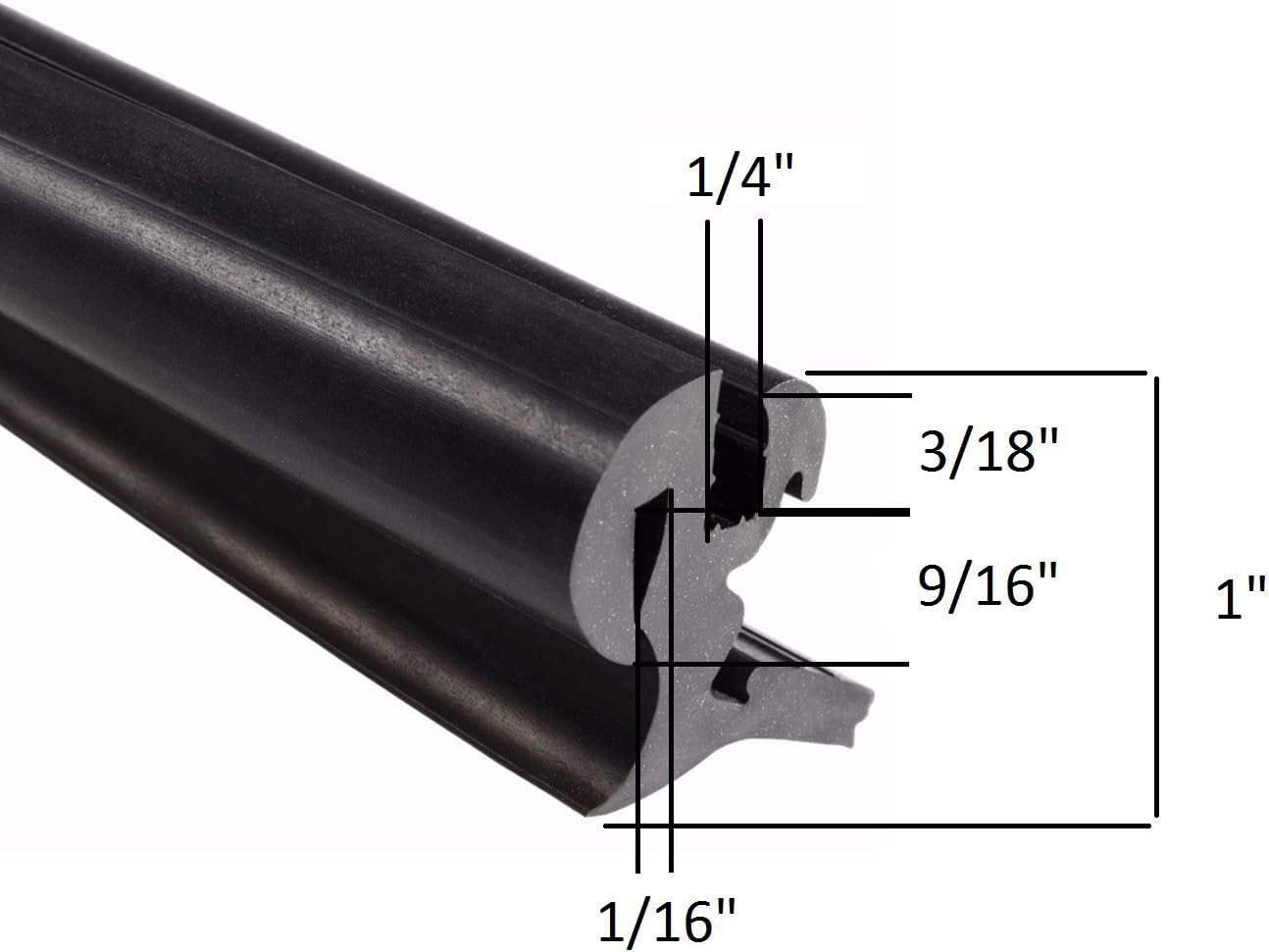 Fits 1/4 Inch Glass and 1/16 Inch Panel Edge, Offset OnePiece Locking