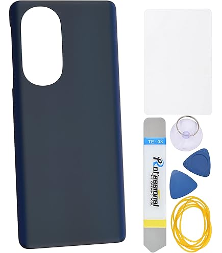 Amazon.com: Dark Blue Acrylic Glass Back Cover Replacement for