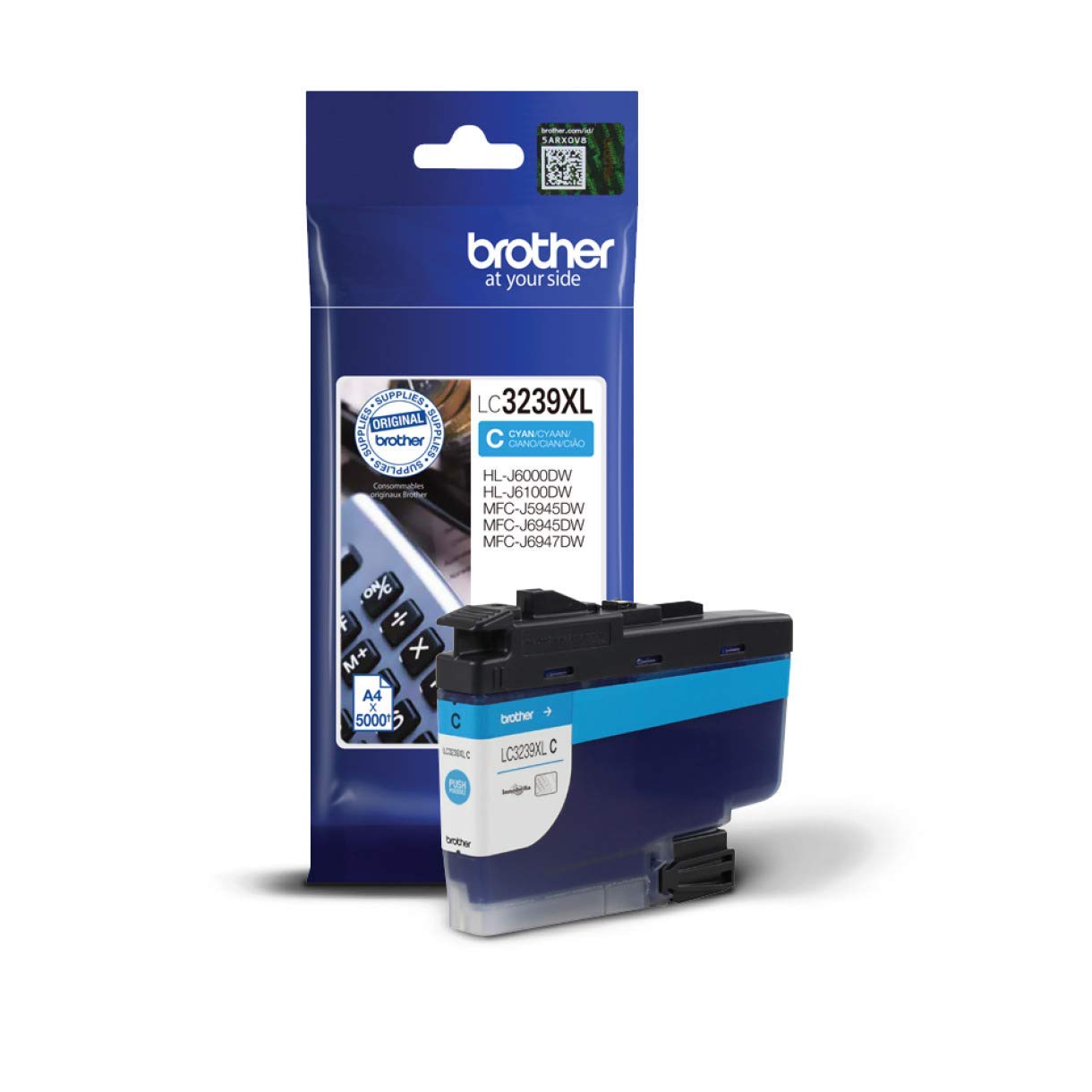 Brother LC3239XLBK - High Yield - black - original - ink cartridge - for Brother HL-J6000DW, HL-J6100DW, MFC-J5945DW, MFC-J6945DW, MFC-J6947DW