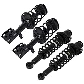 ECCPP Complete Struts Front and Rear Pair for Toyota Corolla 2014-2019 | Strut Spring Assembly Shock Absorber for 2014 2015 2 016 2017 2018 2019 for Toyota Corolla Set of 4