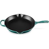 Le Creuset Enameled Cast Iron Signature Round Skillet, 11.75", Riviera