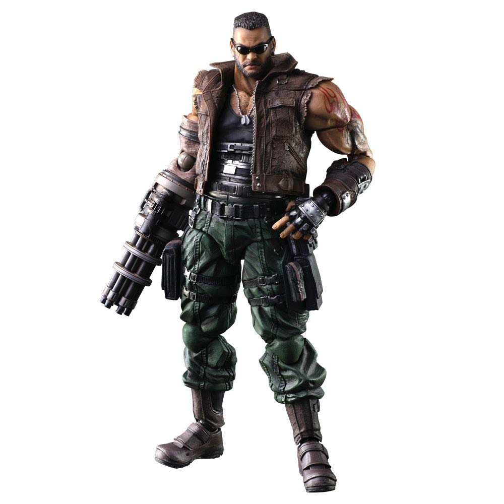 PLAY ARTS改 FINAL FANTASY VII バレット Final Fantasy VII Remake Play Arts Kai Barret Wallace Version 2