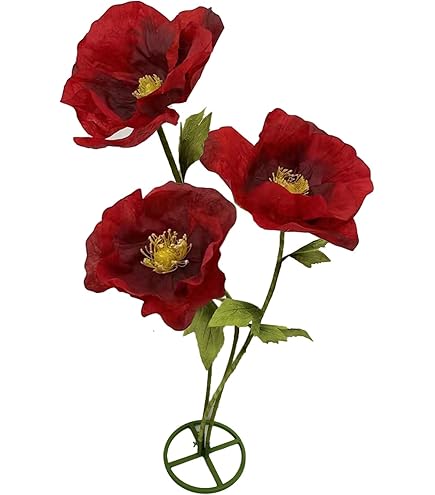 Amazon.com: ASDFG 3PCS Giant Artificial Flower Set 3D Realistic